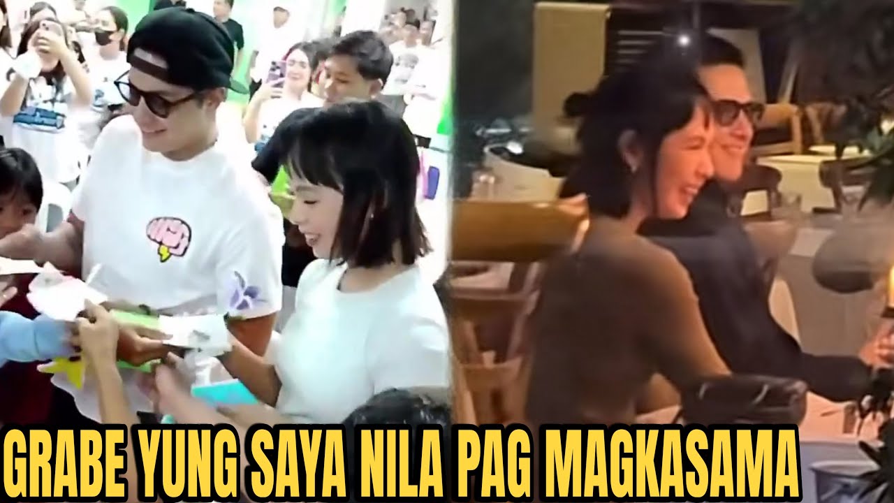 Daniel Padilla Kaila Estrada UNSEEN Sweet Moments sa kanilang Dinner at pag PUNTA sa Childhouse