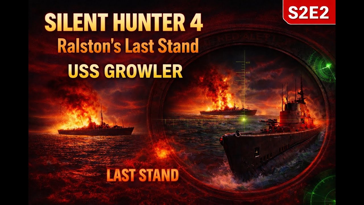 Silent Hunter 4 | USS Growler: Ralston's Last Stand (S2E2) | Final Fight