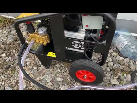 Видео: Профессиональная мойка высокого давления 3 кВт 180 бар, 17 л/мин