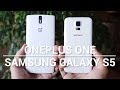 OnePlus One vs Samsung Galaxy S5 - Quick Look