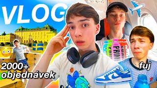 VLOG: Let do Švédska, Nové Boty, 2000+ Objednávek, Ochutnávka Prime, Podzimní Haul, ABBA, Boba