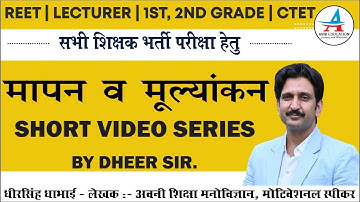 मापन व मूल्यांकन | MEASUREMENT & EVALUATION महत्वपूर्ण बिंदु |UP TET 2021 |REET 2021 |SUPER TET 2021