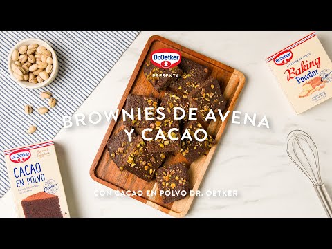 Brownies de Avena y Cacao