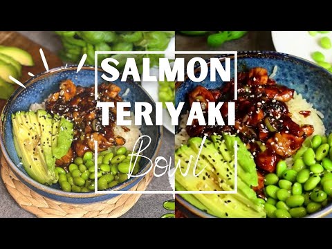 Salmon Teriyaki Bowl. Delicious and easy!