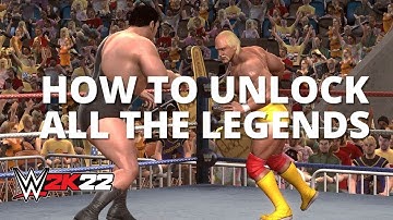 How To Unlock All the Legends in WWE 2K22