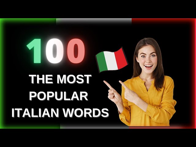 Italian Language Words