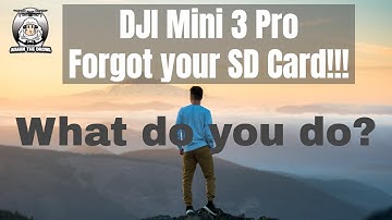 DJI Mini 3 Pro No SD Card How to use the Internal Storage #shaunthedrone