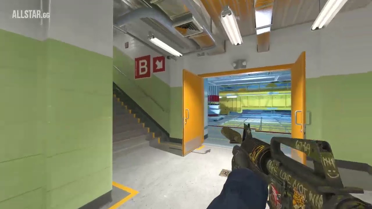 Nuke Ace with M4A1 Wallbangs