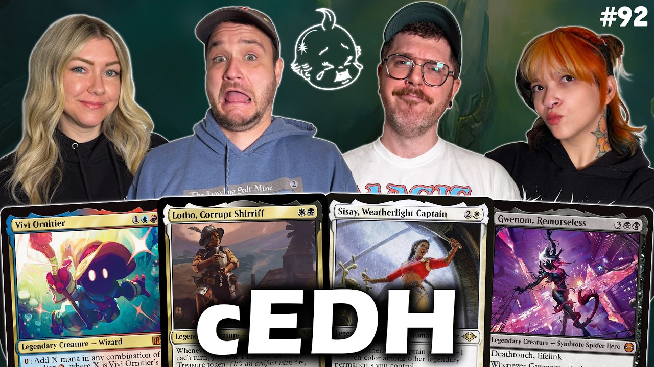 It's Howling Salt Mine's Sam & Mike! | Vivi | Lotho | Sisay | Gwenom | MTG CEDH GAMEPLAY thumbnail