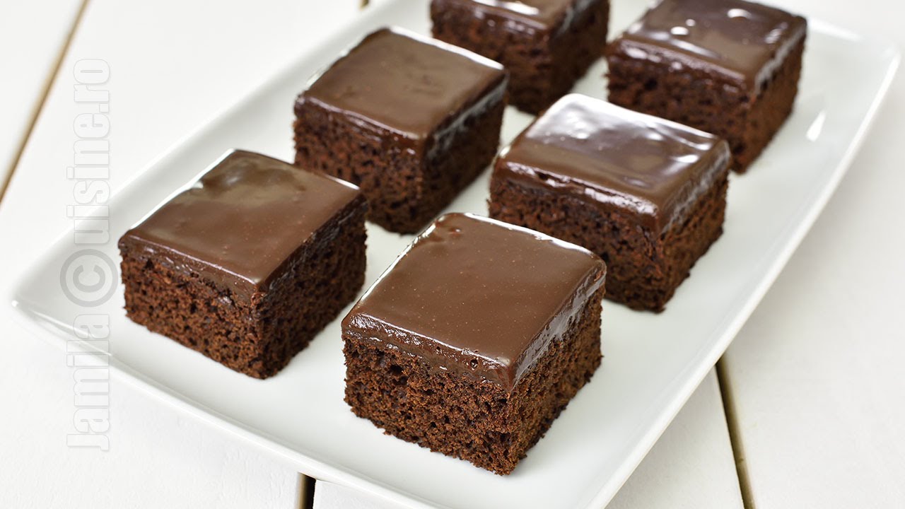 Negrese Glazurate Glazed Brownies Cc Eng Sub Jamilacuisine