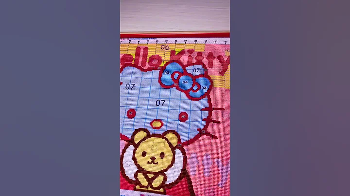 cross stitch 猜猜我还有多久才能出成品 热门 十字绣 手工 创作灵感 感谢官方 好物推荐 - 天天要闻
