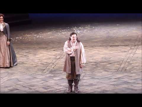 Curtain Call in Don Giovanni with Ildar Abdrazakov, Rachel Willis Sørensen, Aida Garifullina 2.13.19