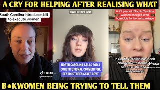 WH!TE WOMEN FINALLY REALISED WHAT B●KWOMEN BEING TRYING TO TELL THEM ~A CRY FOR HELP