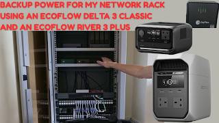 EcoFlow in My Network Rack | Backup Power Setup