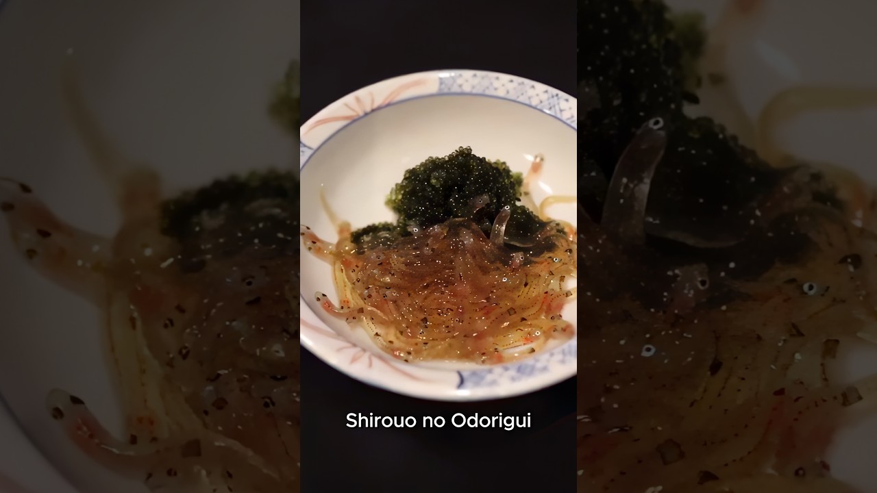 How Japan Eats Live Icefish 🏞️🐟