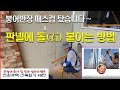 49탄 - 붕어반장 매스컴 타다 & 판넬에 대리석 붙이는 방법(전원주택 건축일기)