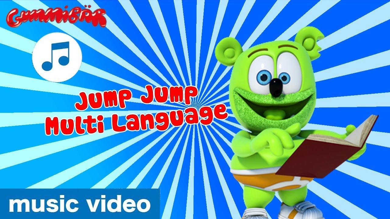 Jump Jump Multi Language [MUSIC VIDEO] Osito Gominola Gummibär The Gummy Bear