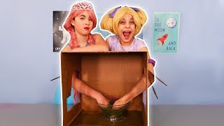 whats in the box challenge part 3 princesses in real life kiddyzuzaa