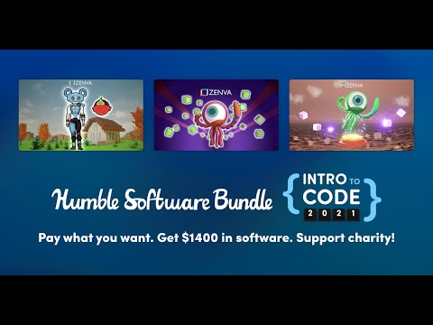 Humble Bundle ~ 2021 Intro to Code by Zenva Software Bundle ~ March ...