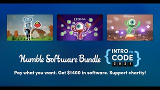 Humble Bundle ~ 2021 Intro to Code by Zenva Software Bundle ~ March 2021 😍💜😍