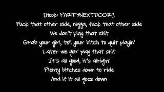 Travis Scott Ft. PARTYNEXTDOOR & Young Thug - Nothing But Net Lyrics