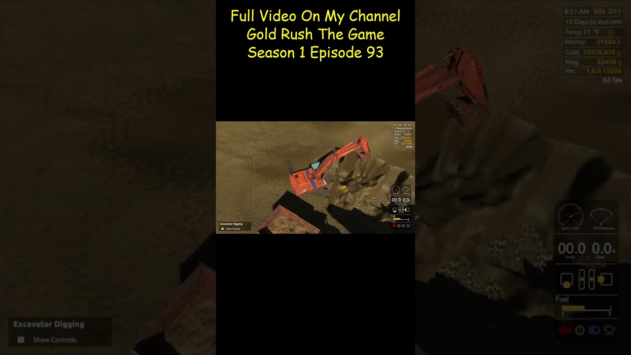 Gold Rush The Game | Deep Pit Digging For Gold | 