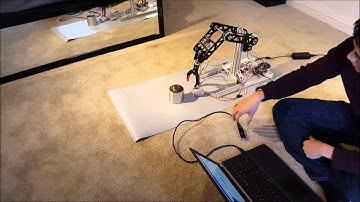 Telerobotic Arm - Leap Motion Control Test