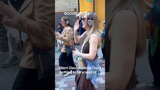 Saturday night! #whigfield dancing through the streets of London #silentdiscowalkingtours