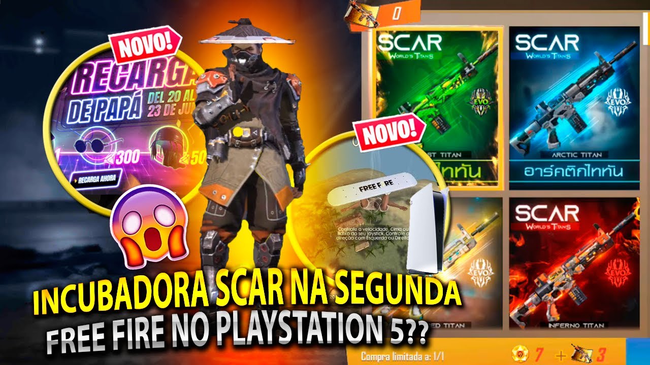 INCUBADORA DA SCAR DE VOLTA NA SEGUNDA! EVENTO DE RECARGA ...