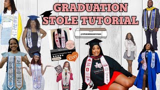 Custom Graduation Stole Tutorial From an Etsy Bestseller | Cricut Tutorial ✂