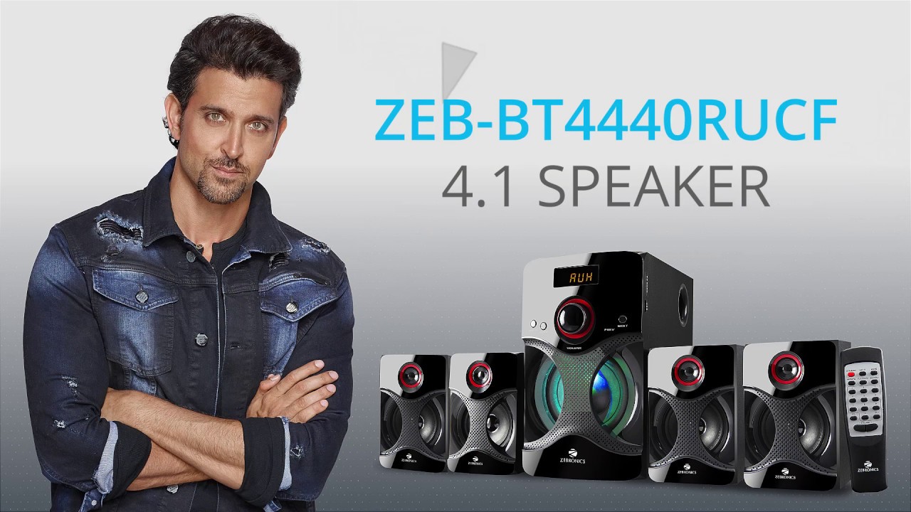 4.1 Speaker 'ZEB-BT4440RUCF 