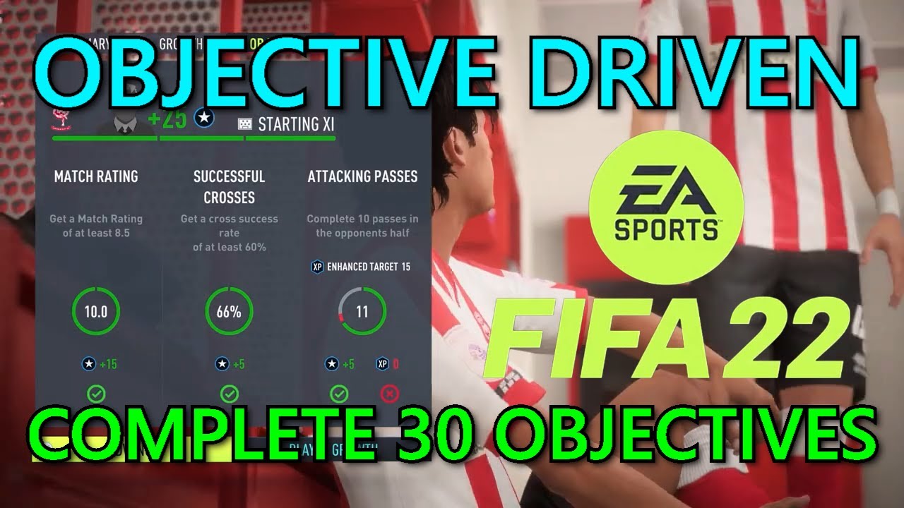 FIFA 22 Objective Driven Trophy Guide YouTube