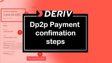 Deriv dp2p payment confirmation steps