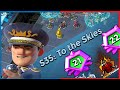 SkullCrusher HITS DIAMOND!  Cpt.Borealis still PUSHING for 💎! Dirty 5's with ALL Troop Combos