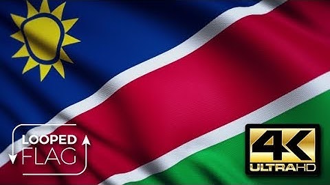 Namibia Flag 4K | Motion Graphics - Videohive template