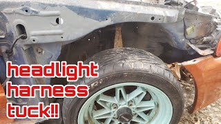 EG civic wire tuck pt#2 (EG hatch build part 4) EG civic wire tuck pt#2 (EG hatch build part 4)