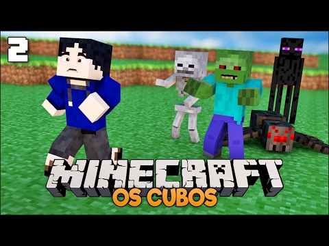 OS CUBOS #2: Encontrei +100 Mobs na Caverna!?