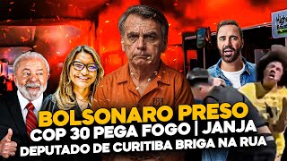 BOLSONARO ARRESTED | COP 30 CATCHES FIRE | JANJA | DEPUTY GETS PUNCHED - STAND-UP COMEDY BY DIOGO...