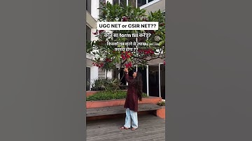 CSIR NET & UGC NET | Difference, Exam Pattern & Scope    #ugcnet #csirnet #csir #delhiuniversity