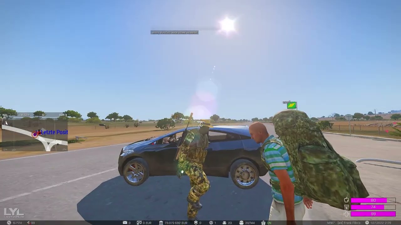 Wieder mal ein Überfall auf LyL