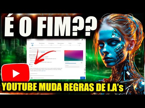 ACABOU? Youtube ATUALIZA regras para INTELIGÊNCIA ARTIFICIAL e se você não fizer isso... JÁ ERA