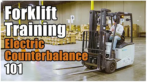 How to Operate a Forklift | Electric Counterbalance Training - DayDayNews