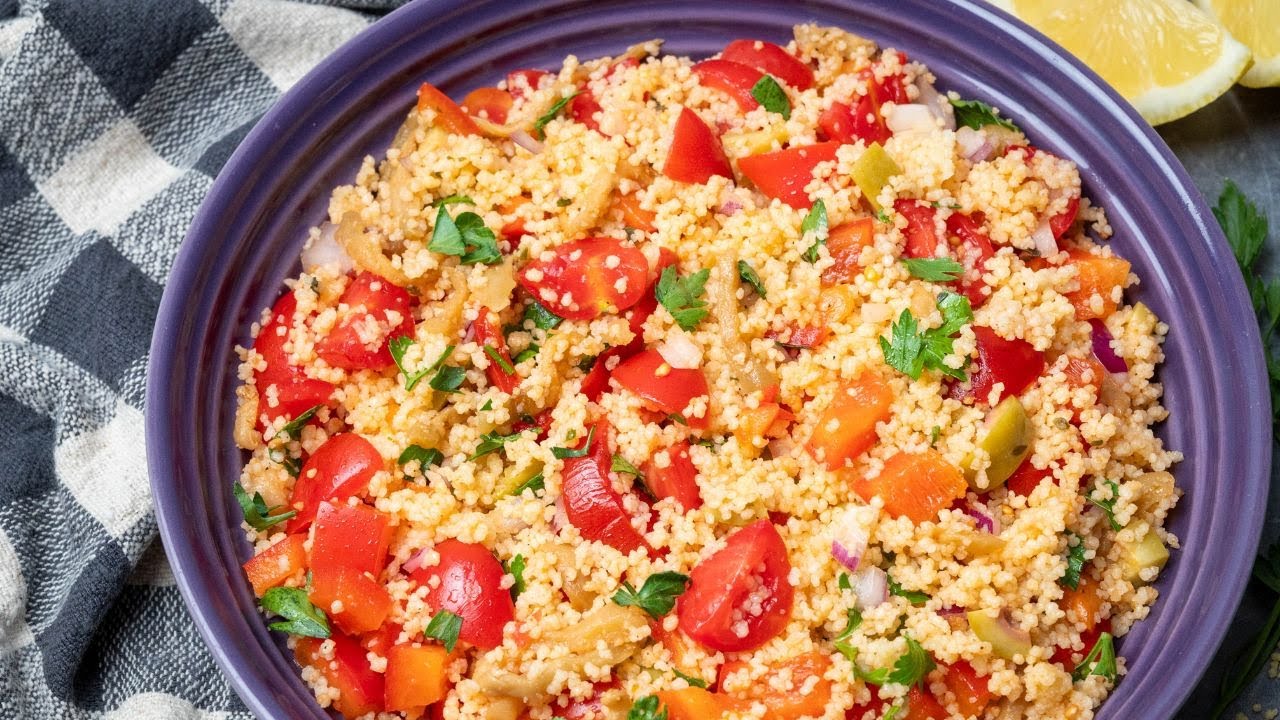 Vegan Couscous Salad YouTube