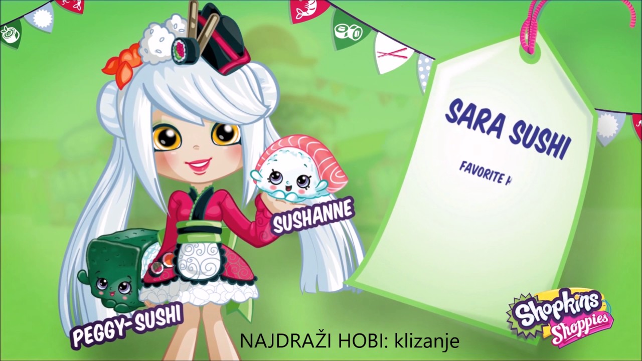 sara sushi shoppie