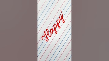 How to write in cursive #shortsfeed #handwriting #cursivewriting #calligraphy #shortvideo #education