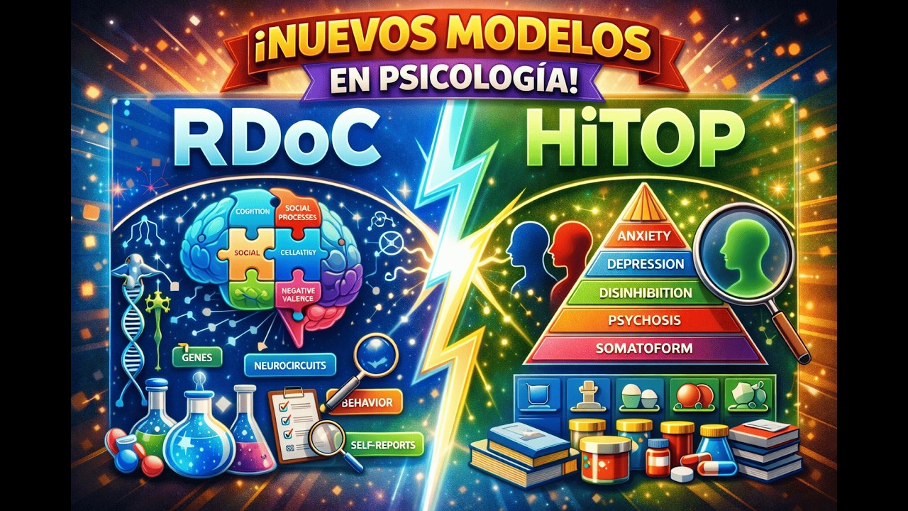 Rdoc Hitop RDoC y HiTOP: Nuevos Modelos para Comprender la Psicopatología - YouTube