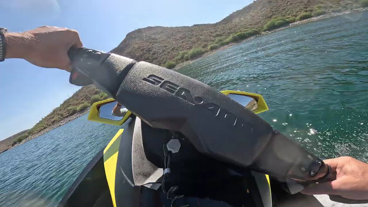 Sea-Doo GTR 215 (2016) - Riva Sponsons!! - Lake Pleasant July 4th, 2024 - Sports Mode!!