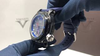 Visconti Automatic Watch Full Dive 1000 PVD Gun Blue Rubber KW51-02 screenshot 5