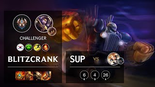 Blitzcrank Support vs Lux - KR Challenger Patch 11.24