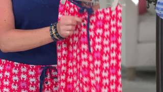 Jane & Bleecker Jersey Knit 3-Piece PJ Set with Jayne Brown